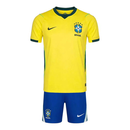 Conjunto Infantil Seleção Brasileira Home 26-27