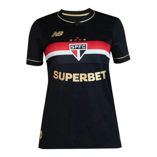 Camisa São Paulo Third 25-26 Feminina