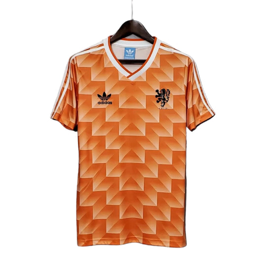 Camisa Retrô da Holanda Home 1988
