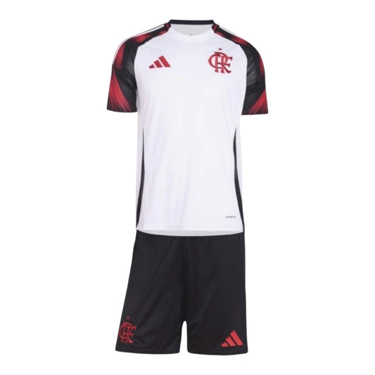Conjunto Infantil Flamengo Away 25-26