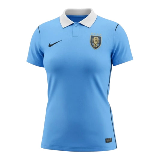 Camisa Uruguai Home 26-27 Feminina